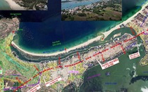 Đường bộ ven biển Phú Yên dài thêm 500m, mức đầu tư giảm 1.200 tỉ đồng