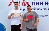 Sinh viên người Đức bất ngờ vì ‘sở thích’ hiến máu của bạn trẻ Việt Nam