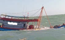 Cứu sống 13 ngư dân bị chìm tàu trên biển khi va chạm với tàu hàng nước ngoài