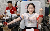 50.000 đơn vị máu hiến tặng từ Chủ nhật đỏ mỗi năm