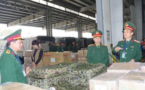 Quân đội Việt Nam chuyển 35 tấn hàng, thiết bị hậu cần sang giúp Thổ Nhĩ Kỳ
