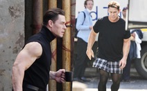 'Ông chú cơ bắp' The Suicide Squad mặc váy ngắn, trang điểm nữ tính trong phim mới