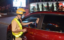 Cục Cảnh sát giao thông phối hợp kiểm tra lái xe vi phạm nồng độ cồn tại Bình Thuận