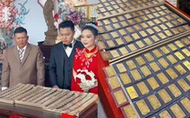 Cô dâu chú rể ở Bình Dương được mừng cưới 230 cây vàng, 30 sổ đỏ