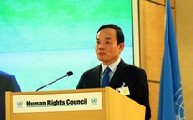 Việt Nam nêu đề xuất tại Hội đồng Nhân quyền