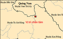 Một ngày 5 trận động đất ở Kon Tum