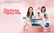 Sacombank tung hàng nghìn phần quà tri ân khách hàng nữ dịp 8-3