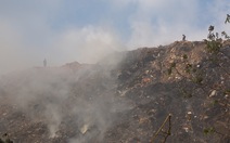 Bãi rác Cam Ly cháy không ngừng, khói độc phát tán vào trung tâm Đà Lạt