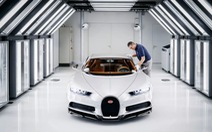Siêu xe Bugatti siêu đắt: Chỉ riêng sơn thân vỏ đã mất 1 tháng trời