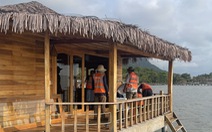Tháo dỡ sáu căn bungalow xây dựng trái phép ở Phú Quốc