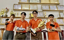 Sinh viên ba trường đại học Việt Nam tranh tài xe tự hành quốc tế