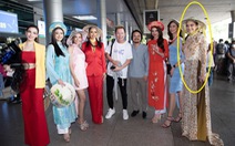 Hoa hậu Hòa bình cấp tỉnh Thái Lan khiến dân mạng khẩu chiến vì mặc áo dài hở hang