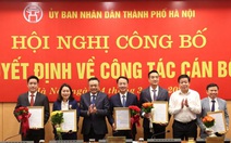 Hà Nội có ba tân giám đốc sở, người trẻ nhất 44 tuổi