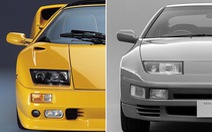 Loạt xe đắt tiền từng 'trộm' đèn pha từ xe giá rẻ: Lamborghini phải vay mượn thiết kế từ Nissan