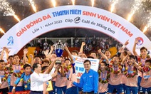 Thủ môn Lào giúp Đại học Huế vô địch Giải bóng đá sinh viên Việt Nam