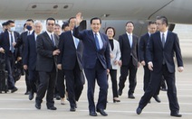 Cựu lãnh đạo Đài Loan đến Trung Quốc