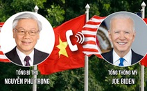 Tổng bí thư Nguyễn Phú Trọng điện đàm với Tổng thống Mỹ Joe Biden