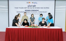 FPT Long Châu đồng hành cùng Quỹ Hy vọng triển khai dự án ‘Vệ sinh học đường’