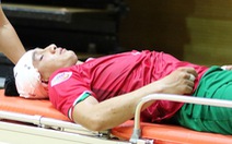 Thủ môn CLB futsal Cao Bằng gặp chấn thương nặng ở giải vô địch quốc gia