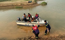 Lật thuyền trên sông Lô, 3 người mất tích