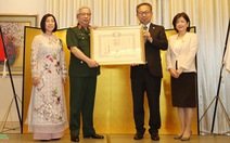 Thượng tướng Nguyễn Chí Vịnh nhận huân chương cao quý của Nhật
