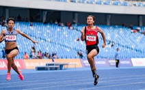 Trần Thị Nhi Yến gây ấn tượng trên đường chạy 100m