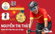 SEA Games ngày 13-5:  Nguyễn Thị Thật giành HCV đầu tiên cho xe đạp