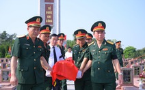 An táng 96 hài cốt liệt sĩ Việt Nam hy sinh tại Lào
