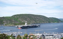 Tàu sân bay lớn nhất thế giới đến Na Uy