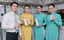 Mang bình nước cá nhân, cùng Vietnam Airlines tham gia thử thách ‘Chuyến bay bền vững’