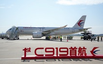 Máy bay thân hẹp của Trung Quốc bay thương mại lần đầu