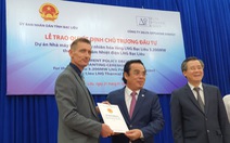 Dự án FDI 'khủng' ở Bạc Liêu hơn 3 năm vẫn giậm chân tại chỗ