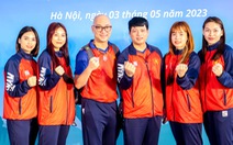 Đoàn thể thao Việt Nam lên đường sang Campuchia dự SEA Games