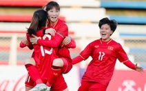 Thắng Myanmar 3-1, tuyển nữ Việt Nam 'rộng cửa' vào bán kết
