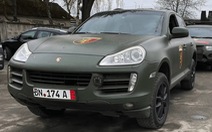 Xe sang Porsche độ thành ‘xe chiến’ cho chỉ huy Ukraine