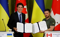 Thủ tướng Canada Trudeau thăm Kiev, công bố viện trợ quân sự