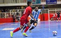 Đội tuyển futsal Việt Nam thua đương kim á quân thế giới