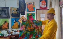 Người vẽ 1.000 bức tranh Bồ Đề Đạt Ma lập kỷ lục Việt Nam