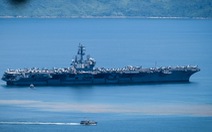 Tàu sân bay USS Ronald Reagan rời Đà Nẵng