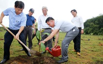 Hội Nhà báo Việt Nam trồng 3,4ha rừng ở Bình Phước