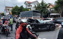 'Ô tô điên' tông hàng loạt xe, ít nhất 3 người bị thương
