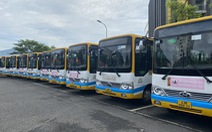 Xe buýt Đà Nẵng lại 'đứng bánh' vì tài xế đình công