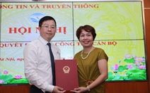 Bà Đặng Thị Phương Thảo làm phó cục trưởng Cục Báo chí