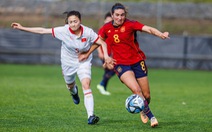 Tuyển nữ Việt Nam thua Tây Ban Nha 0-9 trước thềm World Cup nữ 2023