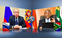 Ông Putin điện đàm với đồng cấp Nam Phi giữa đồn đoán bị từ chối mời dự BRICS