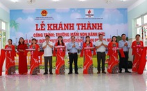 BSR hỗ trợ 5 tỉ xây dựng trường mầm non ở Quảng Ngãi