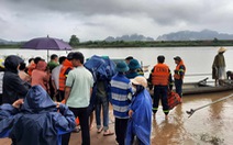 3 nam sinh chết đuối ở sông Lam