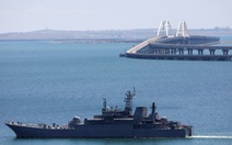 Giao thông qua cầu Crimea lại bị chặn