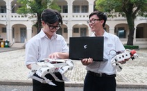 Học sinh chế tạo robot cứu hộ nhận giải quốc tế