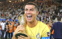 Ronaldo lập cú đúp, rồi chấn thương rời sân ở chung kết Arab Champions Cup